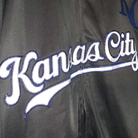 💥HP💥Majestic MLB Kansas City Men's Big & Tall XLT Full Zip Reflective NWT - Picture 3 of 8